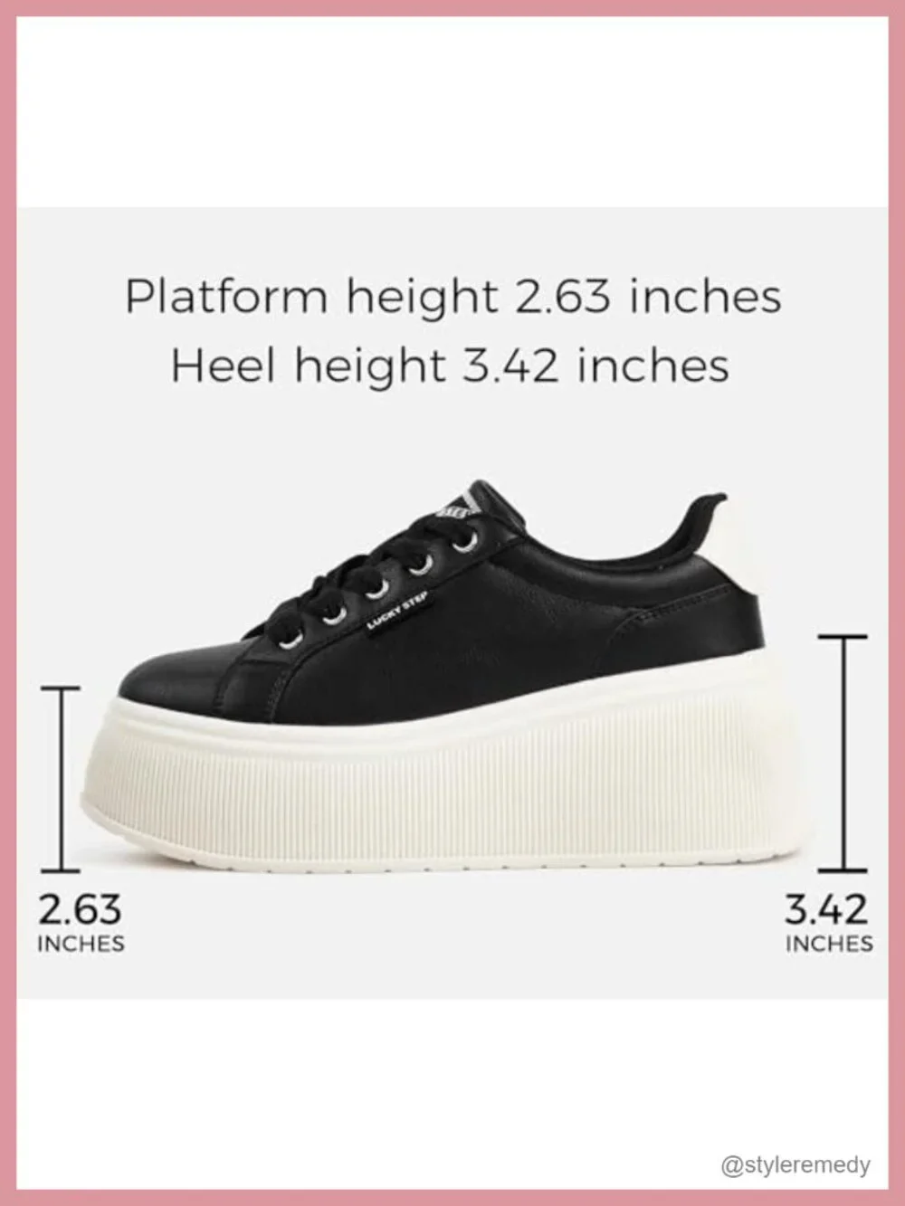 Womens Platform Wedge Canvas Sneakers Lace Up